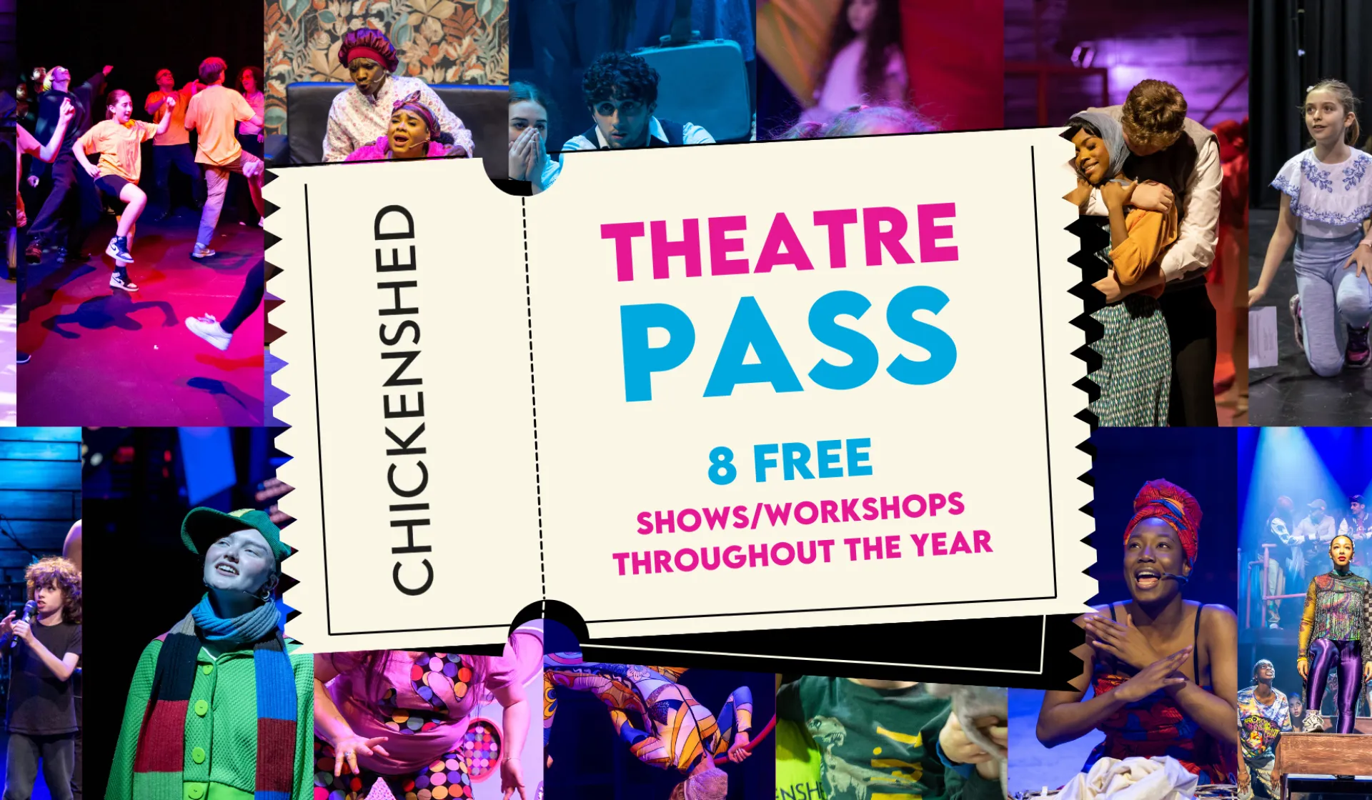 Theatre Pass graphic of ticket