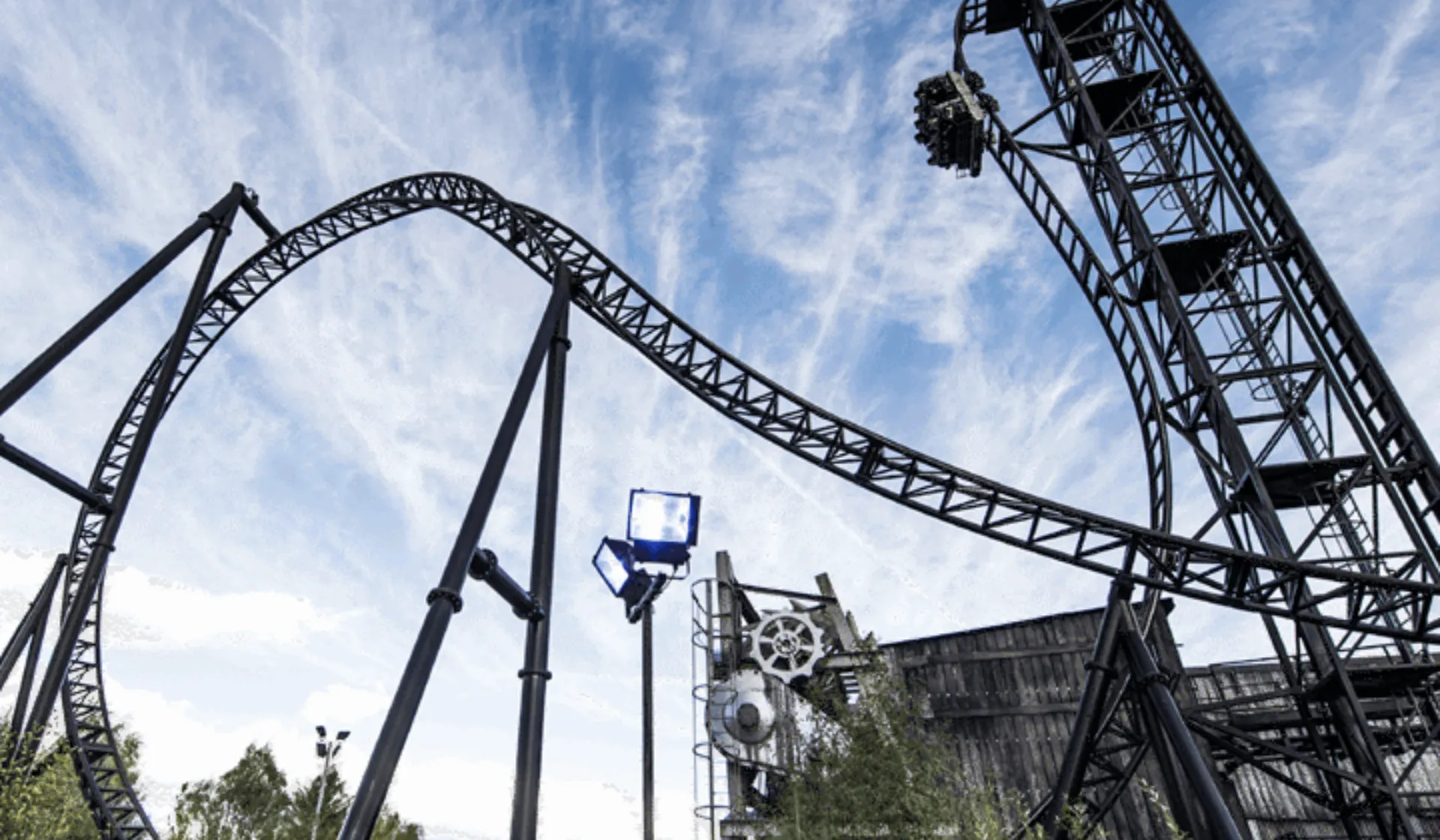Saw the Rollercoaster at Thorpe Park