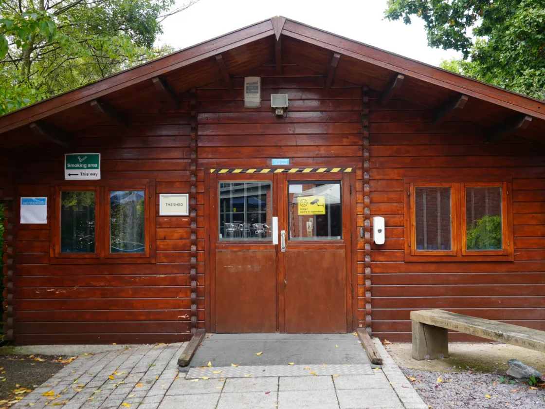 A outside image of the Small shed