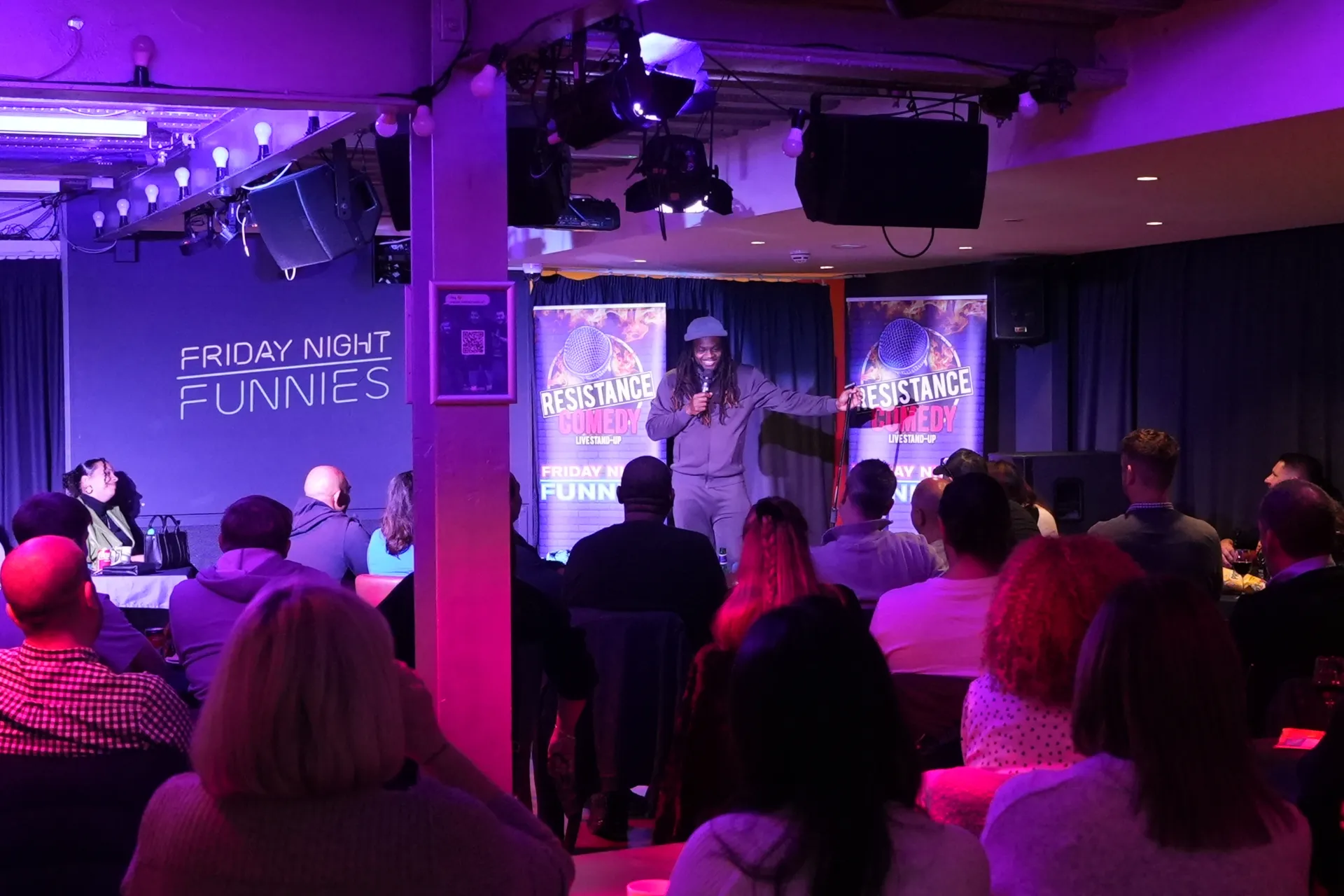 A photo from our Friday Night Funnies events