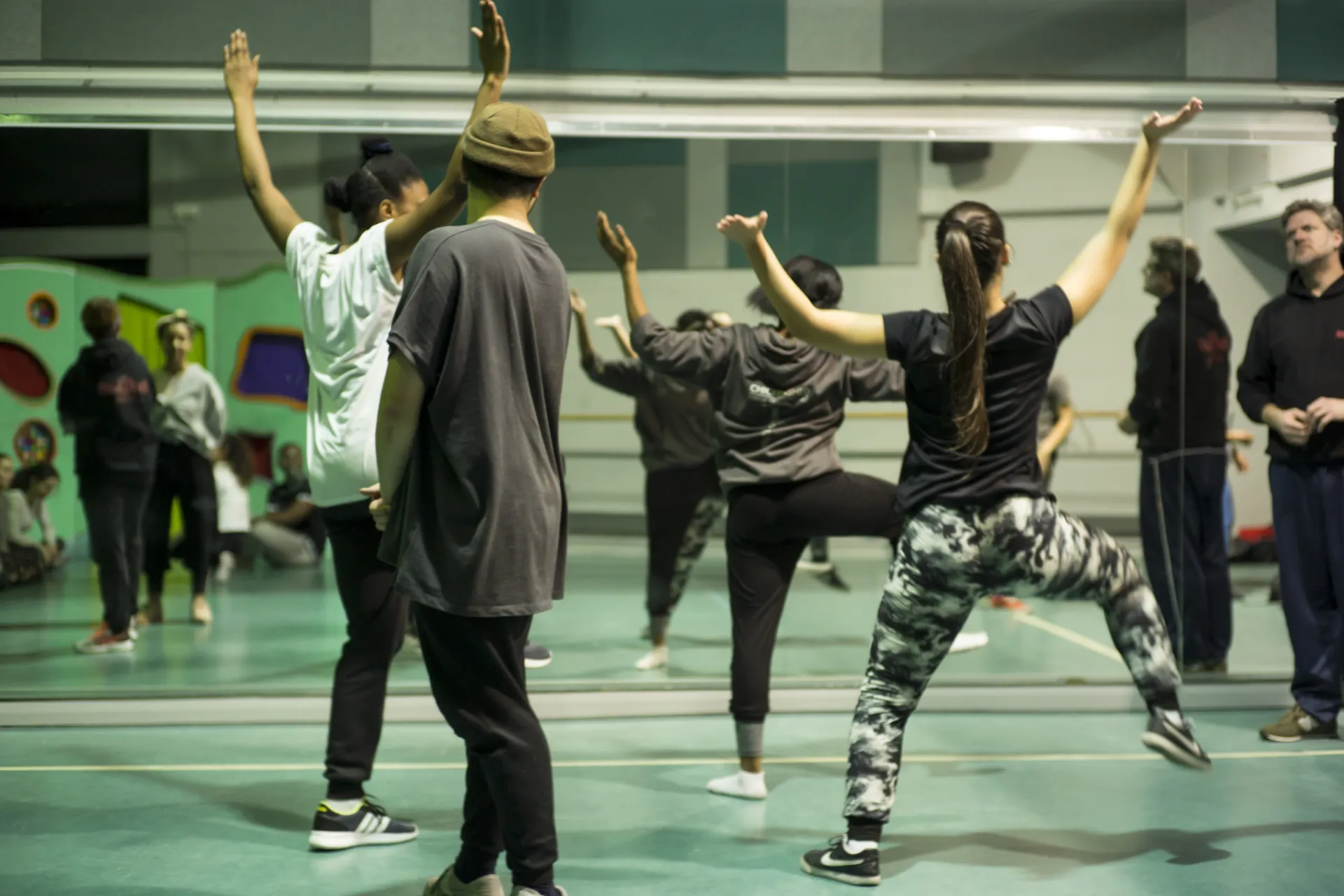dance rehearsal