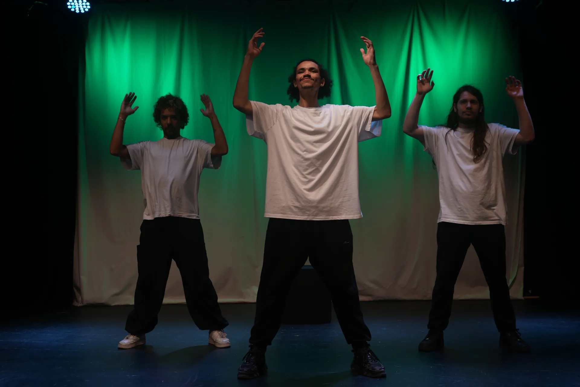 Jungle dance performance