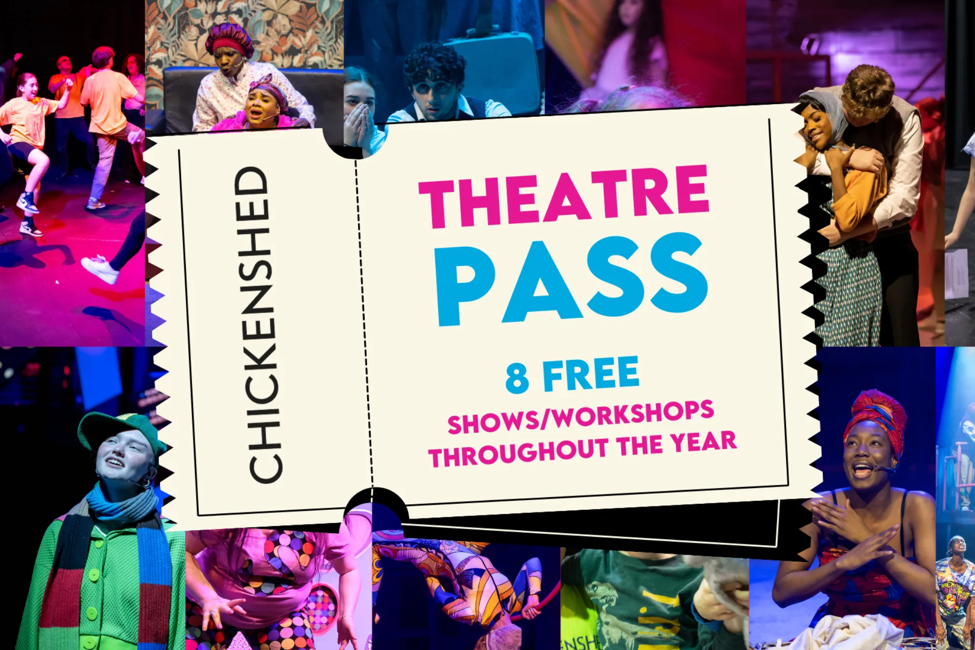 Theatre Pass graphic of ticket
