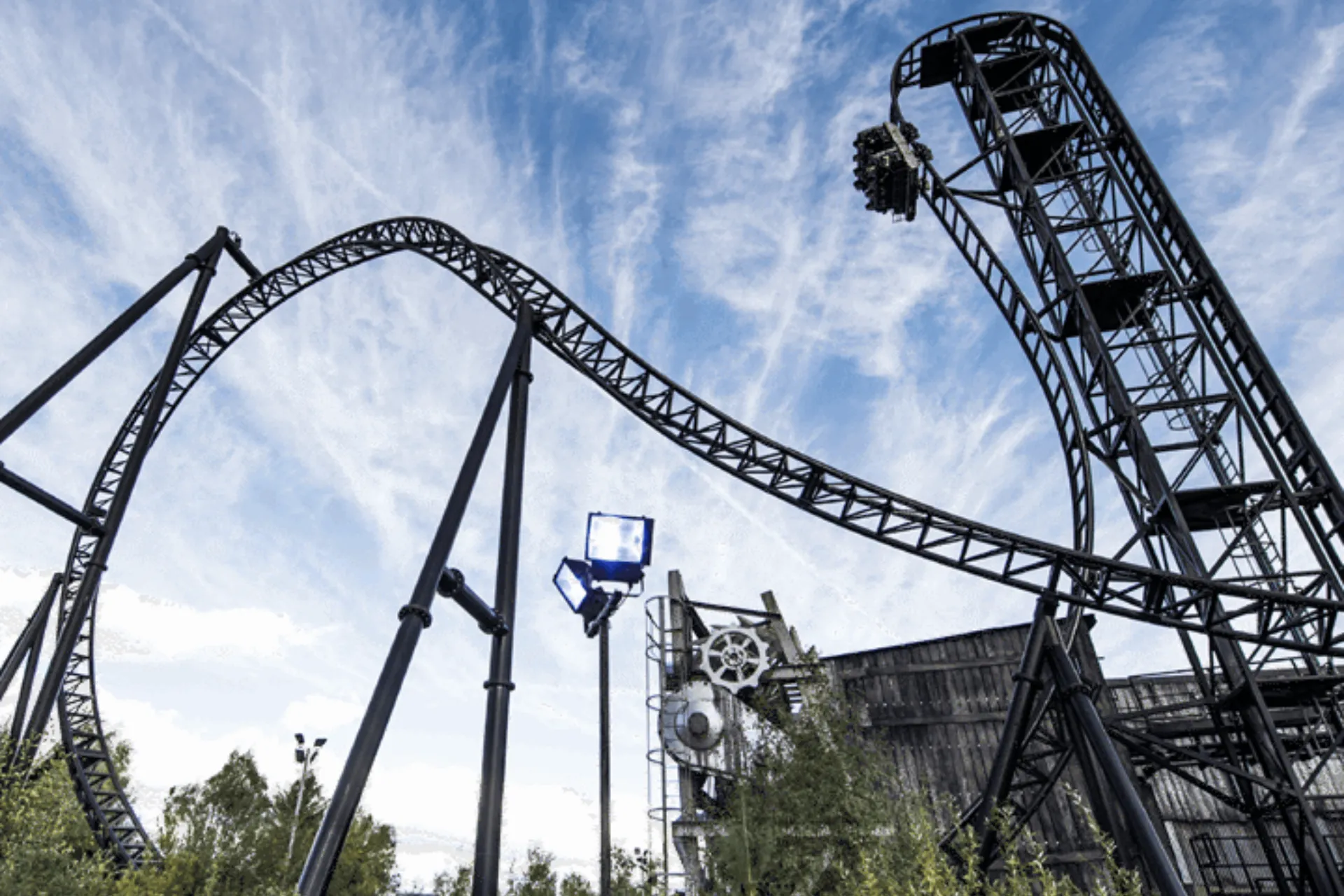 Saw the rollercoaster at Thorpe Park